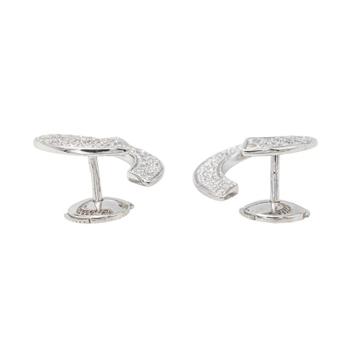 Boucles d'oreilles Boucles d'oreilles Puces Or blanc Diamant 58 Facettes 3230362CN