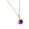 Collier Collier Bulgari, "Parentesi Cocktail", or rose, améthyste, diamants. 58 Facettes 34131
