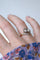 Bague 57 Bague de Fiançailles Toi et Moi Diamants 58 Facettes