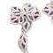 Boucles d'oreilles Boucles d'oreilles Cartier, "Caresse d'Orchidées", or blanc, rubis, améthystes et diamants. 58 Facettes 29822