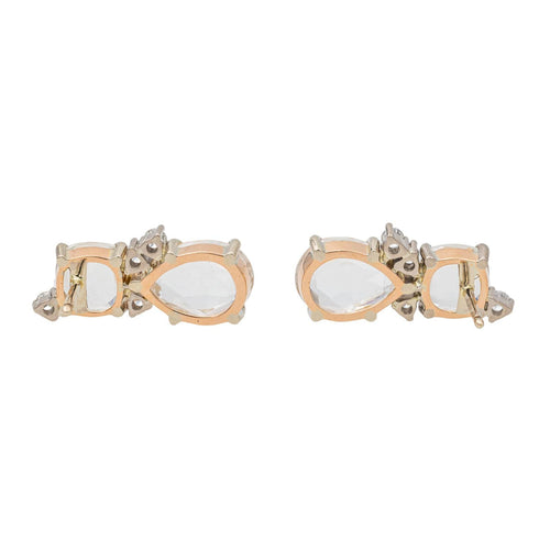 Boucles d'oreilles Boucles d'oreilles Or rose Topaze 58 Facettes 3230377CN