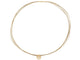 Collier vintage collier DINH VAN cable 5 fils d'or jaune + pendentif siam diamant or 58 Facettes 264072