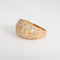 Bague Bague coquillage étoile de mer en or jaune 14 carats, anneau émaillé, taille 6, bijou ancien de qualité sur le thème de l'océan 58 Facettes G14010