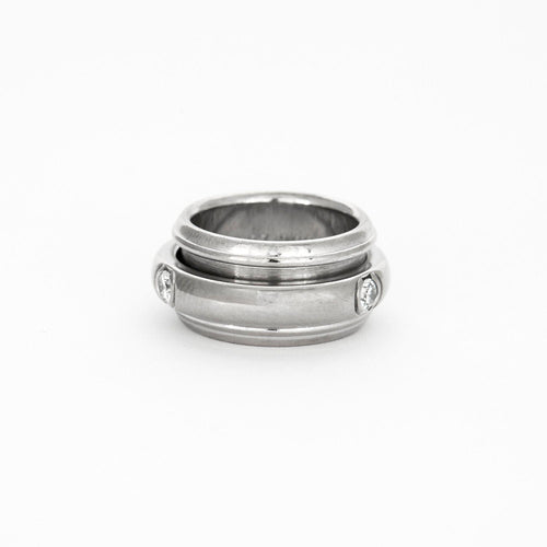 Bague 50 PIAGET - Bague Possession or gris avec diamants 58 Facettes GU6