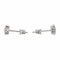 Boucles d'oreilles Boucles d'oreilles Puces Or blanc Diamant 58 Facettes 2635147CN