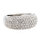 Bague 55 Bague Or blanc Diamant 58 Facettes 2999383CN