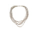 Collier collier HERMES confettis 5 rangs en argent massif 58 Facettes 259934