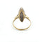 Bague 53 Bague - Or blanc et jaune et diamants 58 Facettes 1163