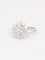 Bague Bague fleur or blanc diamants 58 Facettes J602