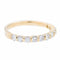 Bague 56 Bague Alliance Or jaune Diamant 58 Facettes 2075335CN