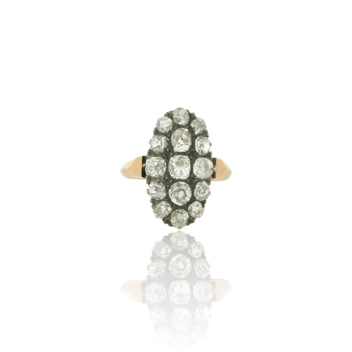 52 Antique ring XIXe century 58 Facettes