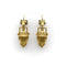 Boucles d'oreilles Boucles d'oreilles cannetille en or 14 carats, style néo-étrusque, représentant une tête de bélier et une amphore. 58 Facettes A20042