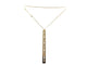 Collier collier sautoir DINH VAN pulse 628212 pendentif chaine or rose diamants gm 58 Facettes 268900
