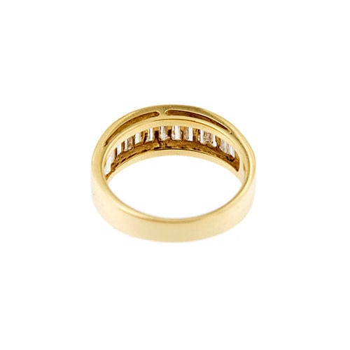 Bague 55 Bague Riviera en diamant de 1,27 ct 58 Facettes 38035