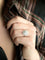 Bague 54 Bague marguerite ancienne diamants taille ancienne 3 carats 58 Facettes 1100