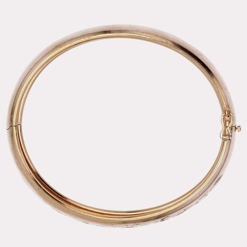 Bracelet Bracelet jonc or rose ancien 58 Facettes 24-035