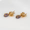 Boucles d'oreilles Boucles d'oreilles pendantes vintage Tiffany & Co en améthyste, années 1990, Signature X Cross, or 18 carats 58 Facettes G13860