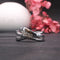 Bague Bague trilogie de diamants  sertis sur or blanc 58 Facettes