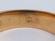 Bracelet bracelet HERMES jonc en cuir vert et metal dore en metal 58 Facettes 272252