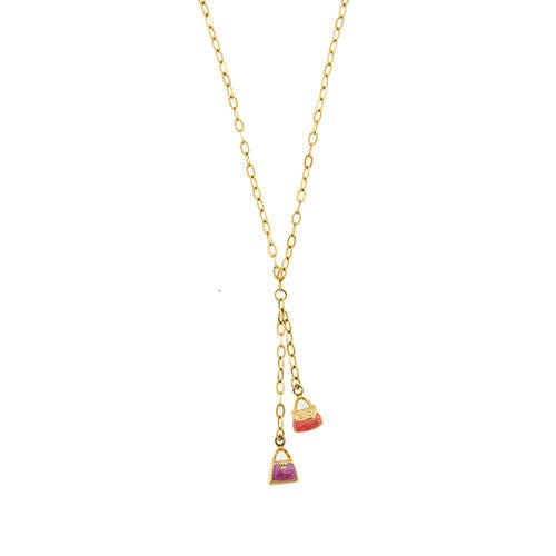 Collier pendentifs sacs à main 58 Facettes 34584