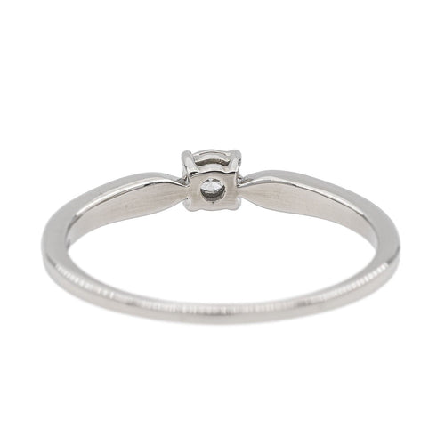 Bague 55 Bague Solitaire Or blanc Diamant 58 Facettes 2833424CN