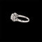 Bague 54 Art Deco Diamond Plaque Filigree Engagement Ring 58 Facettes