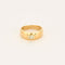 Bague Jonc Diamant Ovale