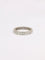 Bague Alliance or blanc diamants taille ancienne 58 Facettes J304