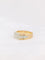 Chevalière Art Deco or platine diamant taille ancienne 0,4ct