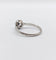 Bague solitaire art deco Platine diamant taille ancienne 0,43 carat (circa 1930)