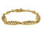 Bracelet Bracelet en Or jaune, diamants et saphirs 58 Facettes AMI1051