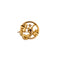 Broche Broche serpent or jaune rubis diamant 58 Facettes LP948/BET