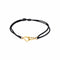 Bracelet Dinh Van Bracelet Cordon Double Cœur Or jaune 58 Facettes 5119889RV