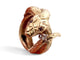 Bague 45 bague ATELIER VM angelo serpent t45 en or jaune 9k rubis diamant 58 Facettes 269544