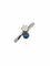 Bague 53 Bague Toi et Moi en or blanc 18 carats diamant et saphir 58 Facettes