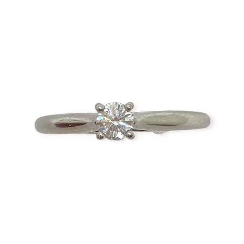Bague 51 CARTIER - Bague 1895 Solitaire platine 58 Facettes 330065068