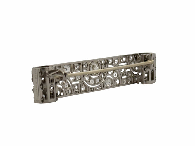 Broche Broche BOUCHERON en platine et diamants 58 Facettes