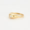 Bague 51 Bague Jonc Anglais Diamant Or Jaune 58 Facettes