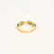 Bague 51 Anneau émeraudes smaragdite opale 58 Facettes LP1295/14