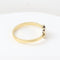 Bague Bague en or jaune 18 carats avec diamant taille brillant 58 Facettes 129540B