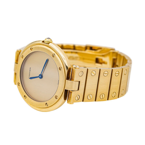 Montre Cartier Montre Santos Vendome "Ghost Dial"  Or jaune 58 Facettes 3619326CN