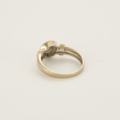 Bague 52,5 Bague en or blanc, or rose et diamant 58 Facettes CAL22183