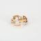 Bague 52 MELLERIO - Graphic - Bague or rose et blanc 58 Facettes J1WP463-0052