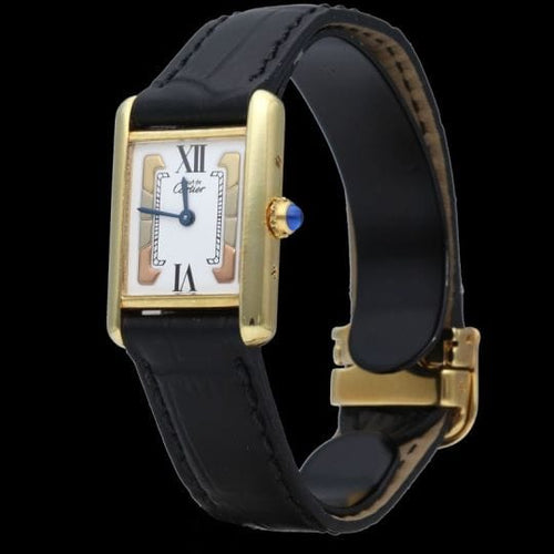 Montre Cartier Montre Tank Vermeil 58 Facettes MT41578