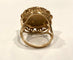 Bague 55 Bague pièce Napoléon 20 frs or jaune 58 Facettes