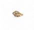 Bague 49 Bague ancienne ajourée or jaune diamants 58 Facettes