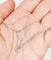 Chaîne vintage or blanc maille forçat 58 Facettes A06230