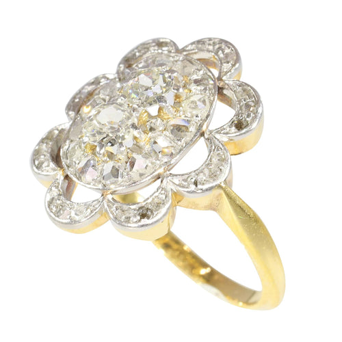 Bague 52 Élégance victorienne : une bague de fiançailles en diamant, vers 1900 58 Facettes 18085-0030