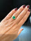 Bague 53 Bague Or jaune - Emeraude Brésil et Diamants triangle 58 Facettes 1.0000595/1