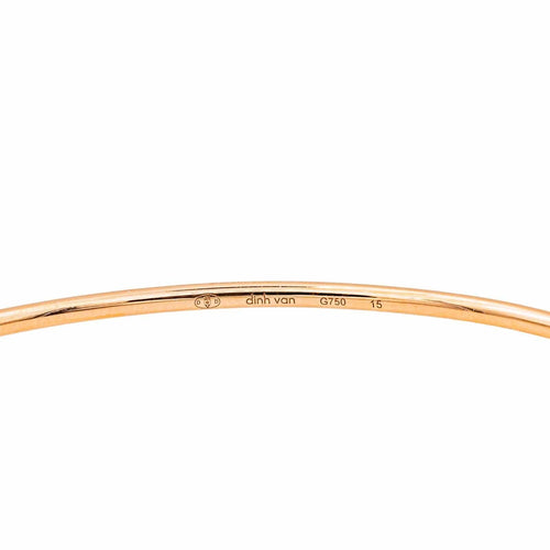 Bracelet Dinh Van Bracelet Serrure Or rose Diamant 58 Facettes 3824009CN